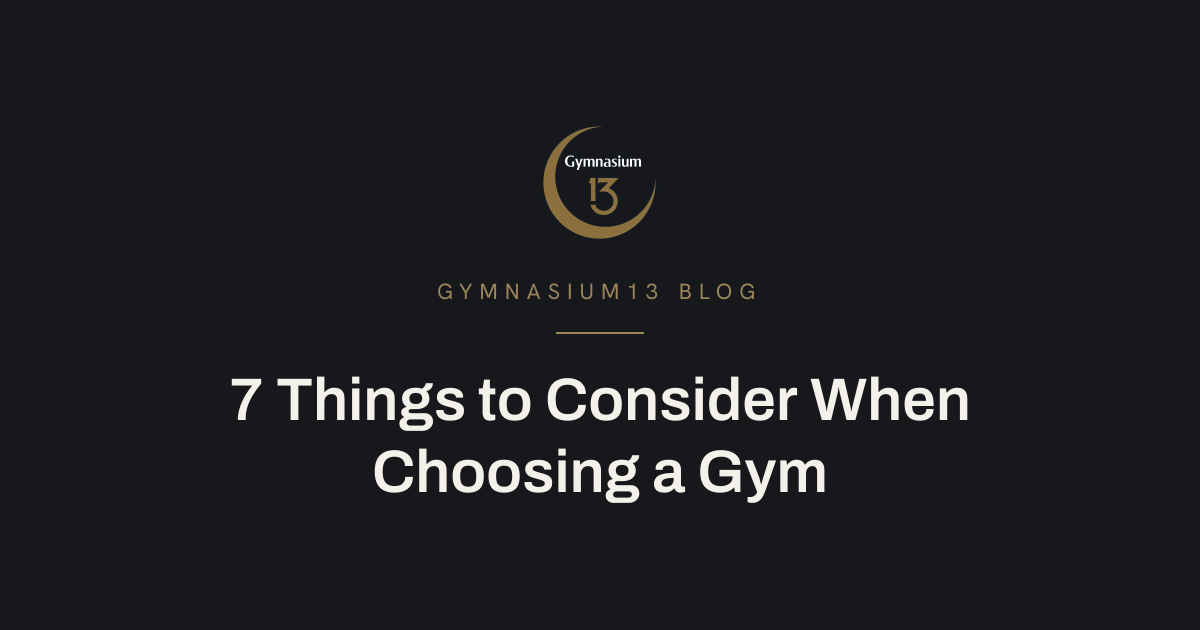 The interior of a modern gym