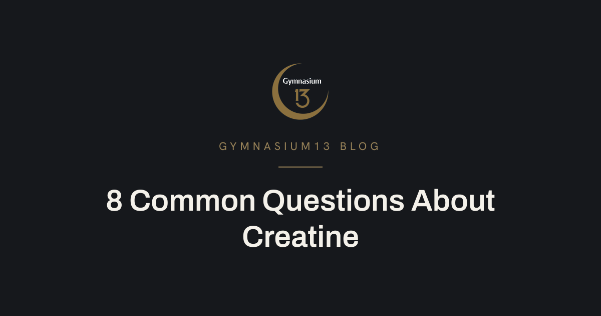 An explainer image on creatine supplementation and weight training