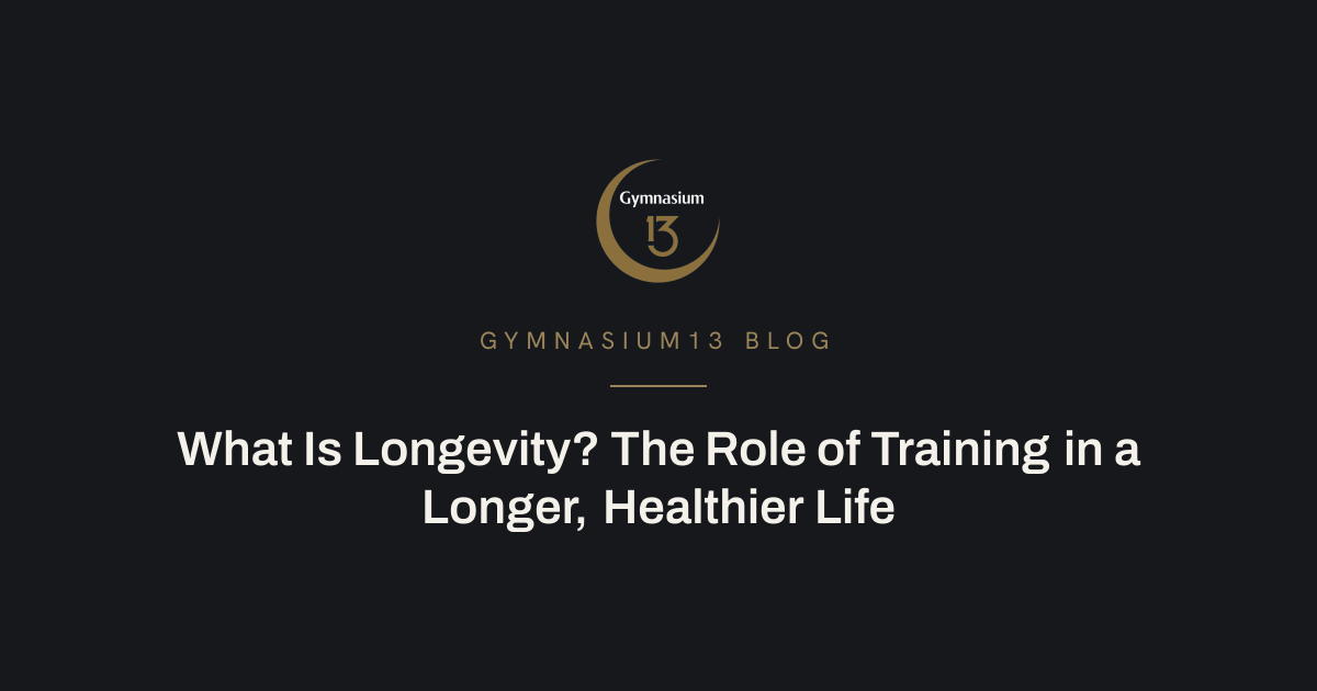 A mature athlete performing a controlled strength movement