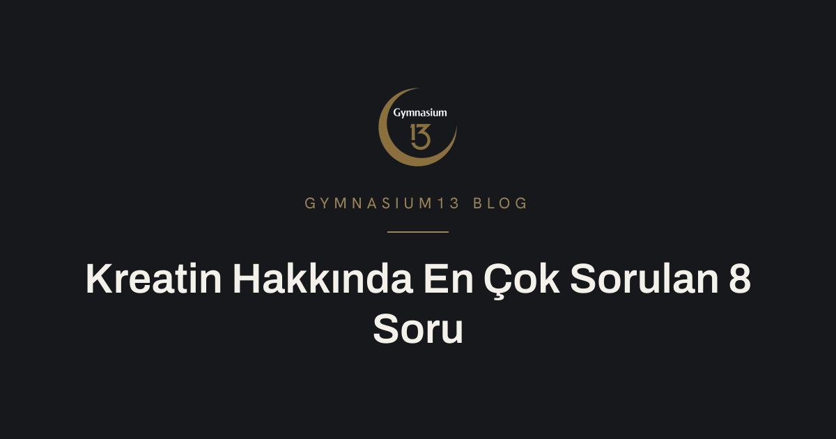Kreatin takviyesi ve ağırlık antrenmanı üzerine bir bilgilendirme görseli