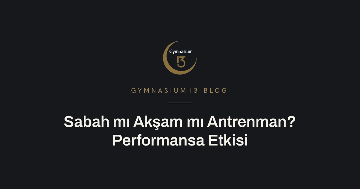 Sabah ışığında bir antrenman alanı